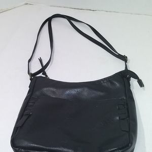 Black Vegan Leather Purse
